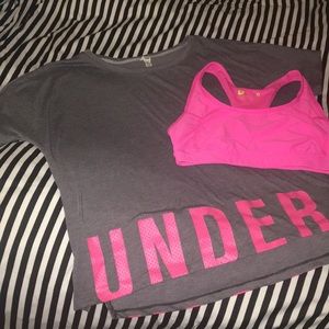 Under Armour AND sports bra